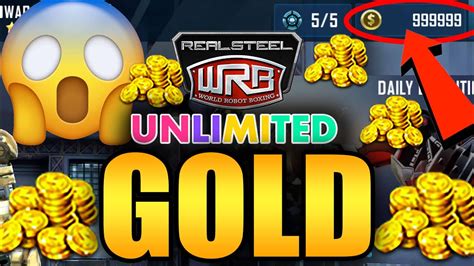 Real Steel World Robot Boxing Hack! Get Unlimited Free Gold!!